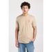 America Today regular T-shirt met backprint beige