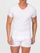 zd ZERO DEFECTS ZERO DEFECTS V-Neck T-Shirt Egiptian Cotton wit