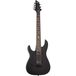 Schecter Damien 7 Satin Black LH guitare électrique pour gauchers
