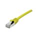 Icecat Connect 858419 Netzwerkkabel Gelb 0,5 m Cat6a S/FTP (S-STP)