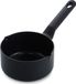 BK Easy Induction Steelpan 16cm - 1.5L - PFAS-vrije antikleeflaag - Steelpan inductie - Keramische pan - Ovenbestendig tot 160°C - Koudgrepen - Zonder deksel - Zwart