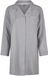 By Louise Dames Nachthemd Mousseline Met Knoopjes Grijs/Blauw - Maat S