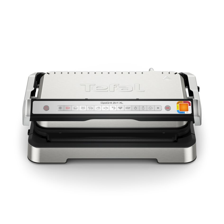 Tefal GC782D OptiGrill 2-in-1 XL GC782D intelligente grill en bbq rvs