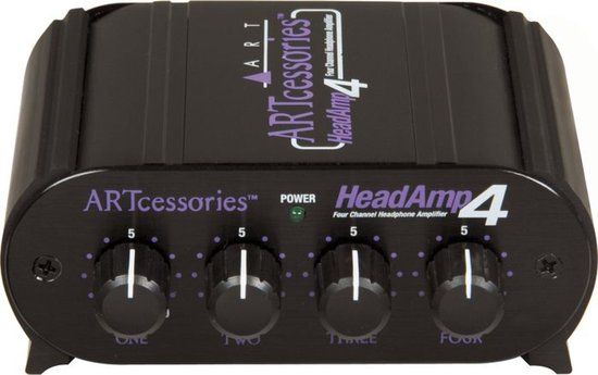 ART HeadAmp 4 - Hoofdtelefoon versterker - Zwart