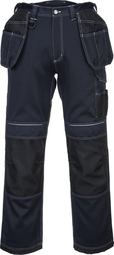 Portwest PW3 Werkbroek met holsterzakken T602 - Marine/Zwart - 32