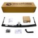 Westfalia Vaste Trekhaak Voor VW Golf 7 Sedan (06/2014-06/2020), Audi A3 (06/2014-06/2016), Q2 (Vanaf 11/2016), Skoda Octavia 3 - Met Een 13-Polige Voertuigspecifieke Westfalia-Bekabelingsset