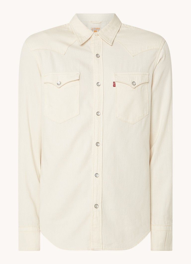 Levi's Barstow Regular Fit Overhemd met Borstzakken