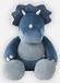 Noukie's - Knuffel - Dino blauw - Ops 80 cm