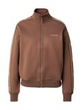 GUESS Sweatvest 'OCTAVIA' donkerbruin / goud