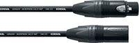 CORDIAL CABLES Micro-XLR-kabel, 6 m, microfonekabels, symmetrisch, standaard