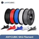 PLA-filament - 1,75 mm - Filament pour imprimante 3D - Adapté à la technologie FDM - Lot de 5 kg - Écologique - Combinaison B