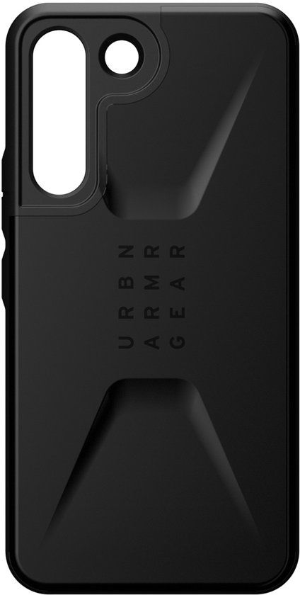 Urban Armor Gear Civilian Samsung Galaxy S22 Hoesje Zwart