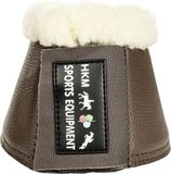 HKM Springschoenen -Comfort imitatieleder- gevoerd donkerbruin XXL