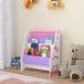 en.casa Kinderrek Fisterra 74x62x29 cm eenhoornmotief