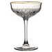 Utopia Tijdloze Vintage Coupe Gold Rim, 10 oz. (Pack van 12)