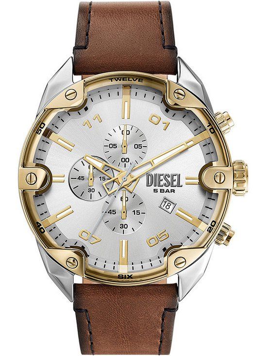 Diesel Spiked DZ4665 Herenhorloge - Ø 49 MM