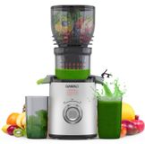 Slowjuicer sapcentrifuge - Slow juicer 300 W - Argent - Pour fruits et légumes