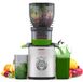 Slowjuicer sapcentrifuge - Slow juicer 300 W - Argent - Pour fruits et légumes
