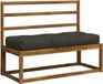 vidaXL Pallet Zitkussen VIANEN 100% Polyester Antraciet