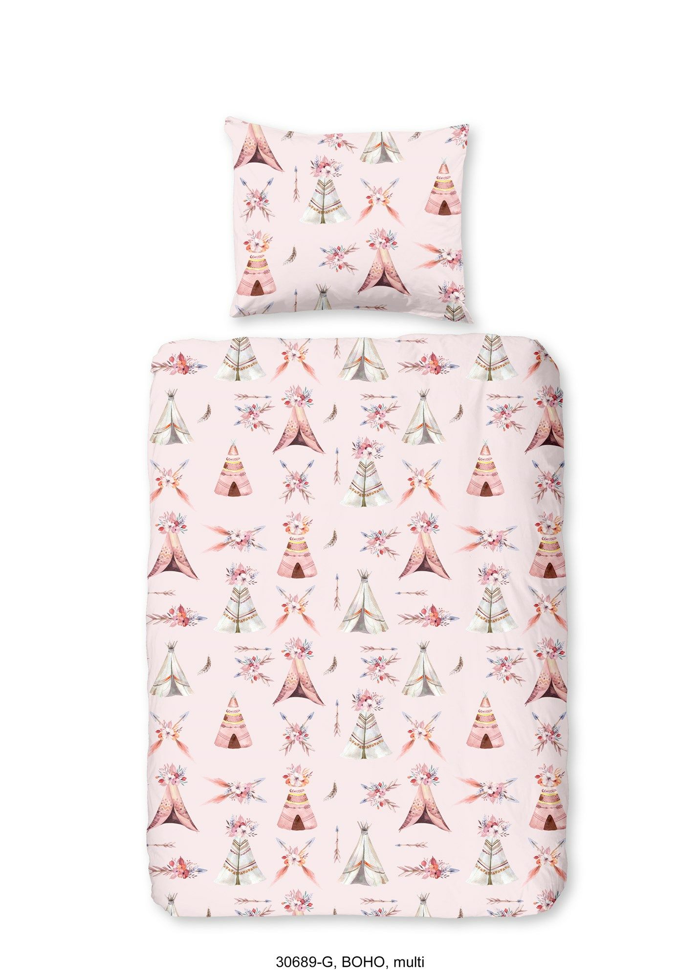 Muller Textiles Kinderbeddengoed - Multi - (140 x 220 cm) - Katoen