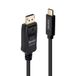 Lindy 43501 USB-C naar DisplayPort kabel 2m Zwart