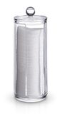 DOMOPAK Living 8001410071910 deur katoen/disketten, polystyreen, transparant, 7,5 x 7,5 x 20 cm