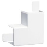 Platte Hager Platte hoek naar LF 40x40mm fw - platte elleboog voor kabelbaan