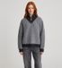 Bellerose BW262986 K1810U Jersey Dooh Gris Laine Manches Longues Femme XS