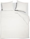 vtwonen Gentle Embrace housse de couette - Deux personnes - 200 x 200/220 cm - Blanc