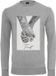 Mister Tee Trust 2.0 Crewneck sweater/trui Grijs XL