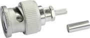 Telegärtner 100027456 BNC-connector Stekker, recht 50 Ω 1 stuk(s)