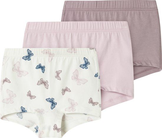 Name it Hipster 3-pack Dames Vrouwen Jet Stream Dierenprint Katoen/Elastaan Maat 92