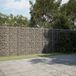 Maison Exclusive - Gabion avec couvercle, 800x100x200 cm, acier galvanisé