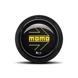 MOMO ARROW LOGO GLANZEND ZWART GEEL 2CC F 10 Pack