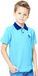 Motoclub T-shirt voor jongens - turquoise - maat 128