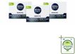 NIVEA MEN Crème de jour sensitive visage - 50 ml (3 pièces)