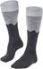 FALKE SK4 Trend warm dun wol functioneel materiaal skisokken heren zwart - maat 44-45