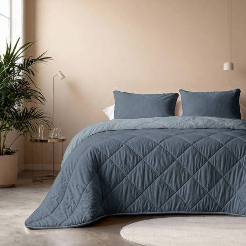 W Icecat W synthetisch dekbed - blauw/lichtblauw
