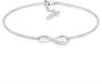 Elli - Armband - Dames Oneindigheidssymbool met Zirkonia Kristallen in 925 Sterling Zilver - Dames