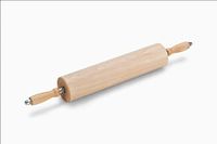 thermohauser Rolrol van natuurlijk hout, diameter 9 cm x 30,0 cm, met handgrepen
