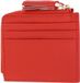 COCCINELLE Leren Kaarthoes Tassel Credit Card Holder Gazpacho Oranje