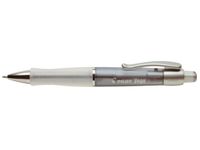 Pilot Balpen Vega transparant zwart medium
