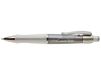 Pilot Balpen Vega transparant zwart medium