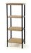 Argonauta L.EMC 766435, zwart rek, 41 x 33 x 103 cm, zoals afgebeeld