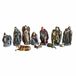 LOBERON Kerststalfiguurtje set van 11 Luniva bont