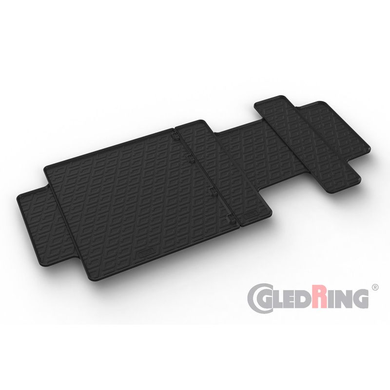 Gledring Rubbermatten passend voor Citroen, Fiat, Opel, Peugeot, Toyota - 3 delig + montageclips
