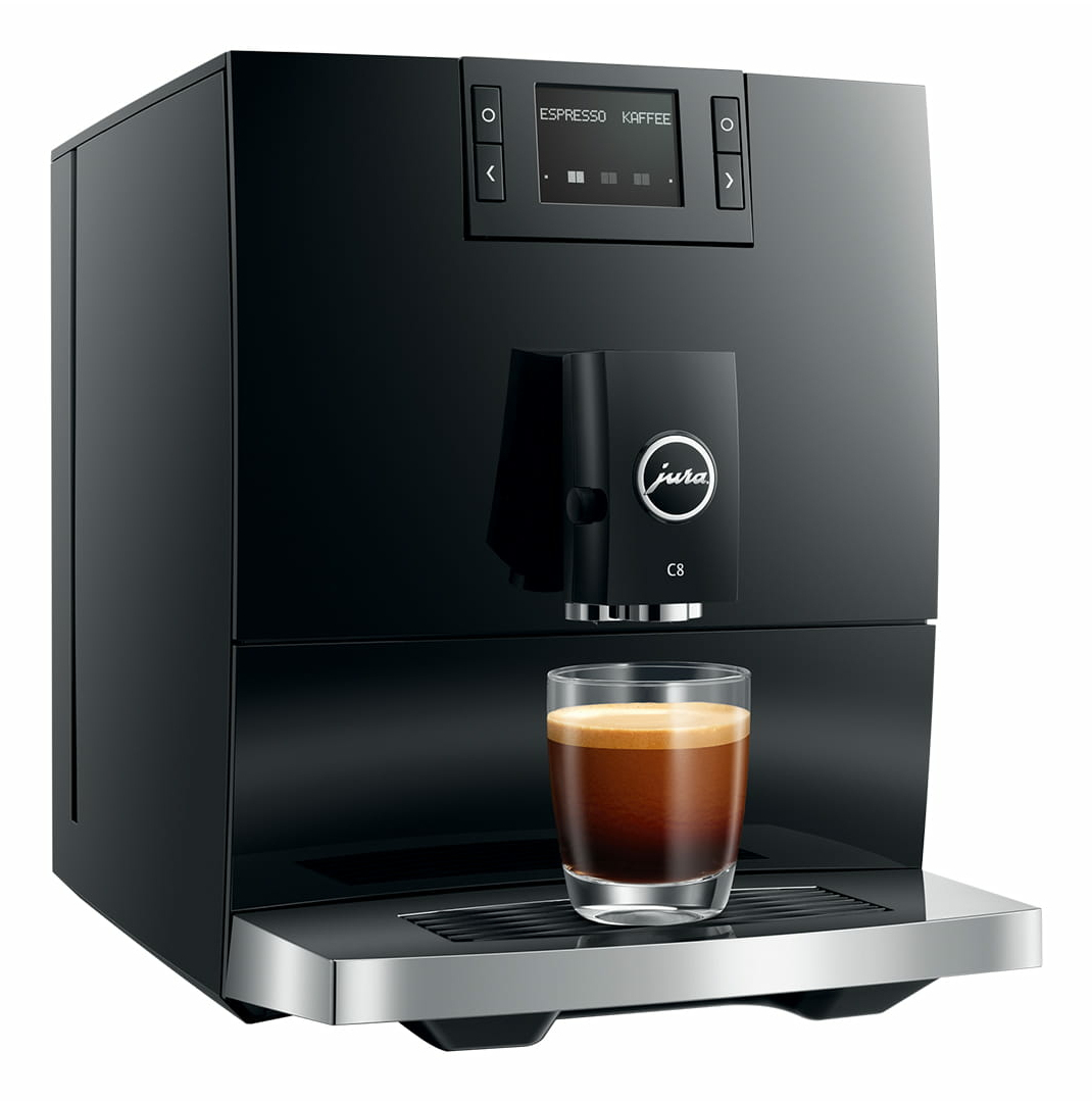 JURA C8 Volautomatische Espressomachine - Piano Black - EA