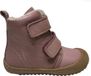 Naturino Bubble - mt 20 - velcro effen warme hoge schoenen - Oud roze