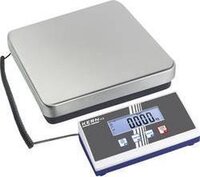 KERN Pakketweegschaal Weegbereik (max.): 15 kg Resolutie: 5 g werkt op het lichtnet, werkt op batterijen Zilver