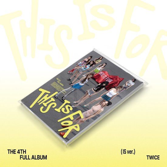 Twice - This Is For (IS Version) - CD - Standard Edition - Pop - Stereo